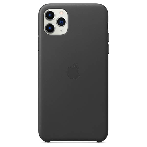 apple iphone 11 pro max leather black 2 1